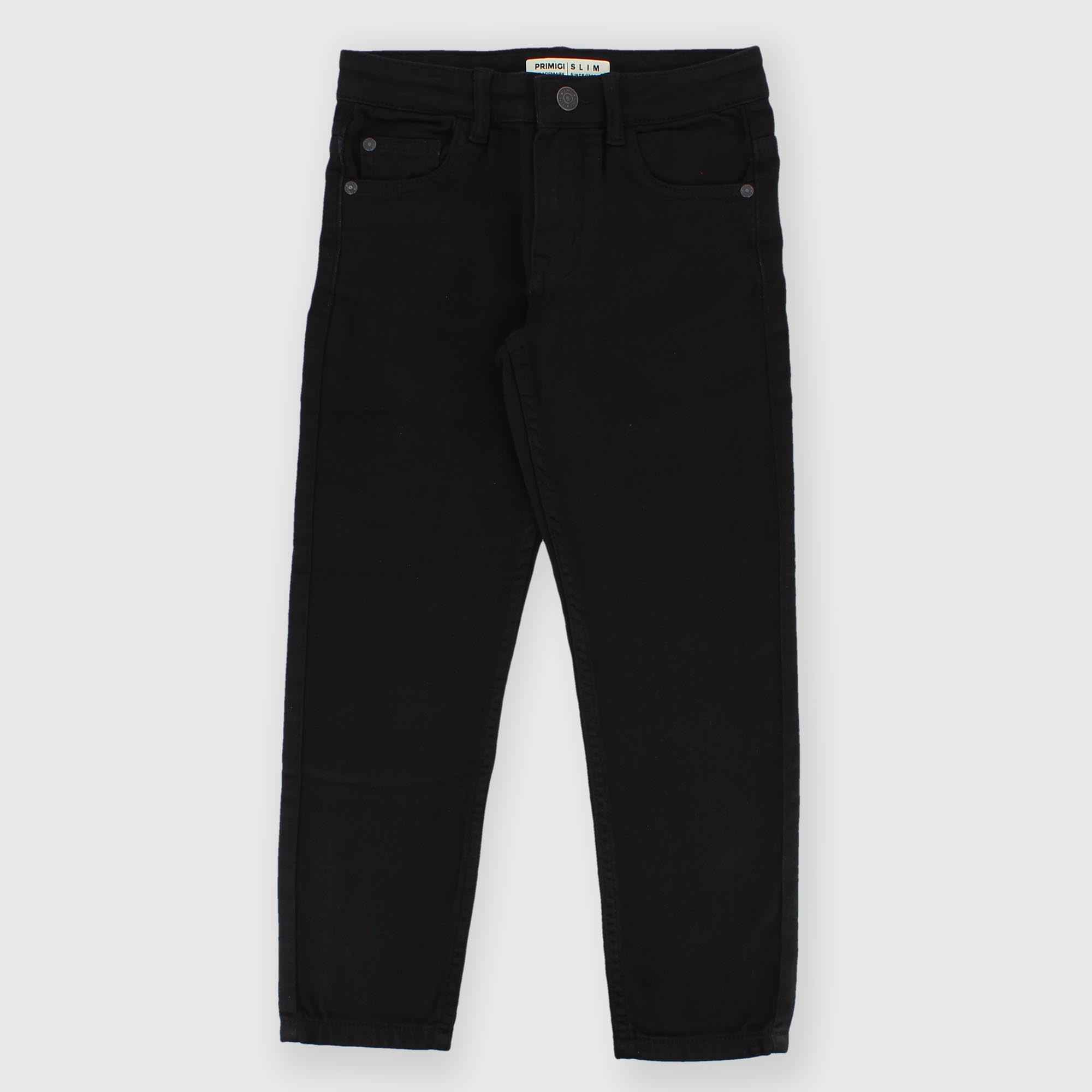 Pantalone in cotone da bambino nero