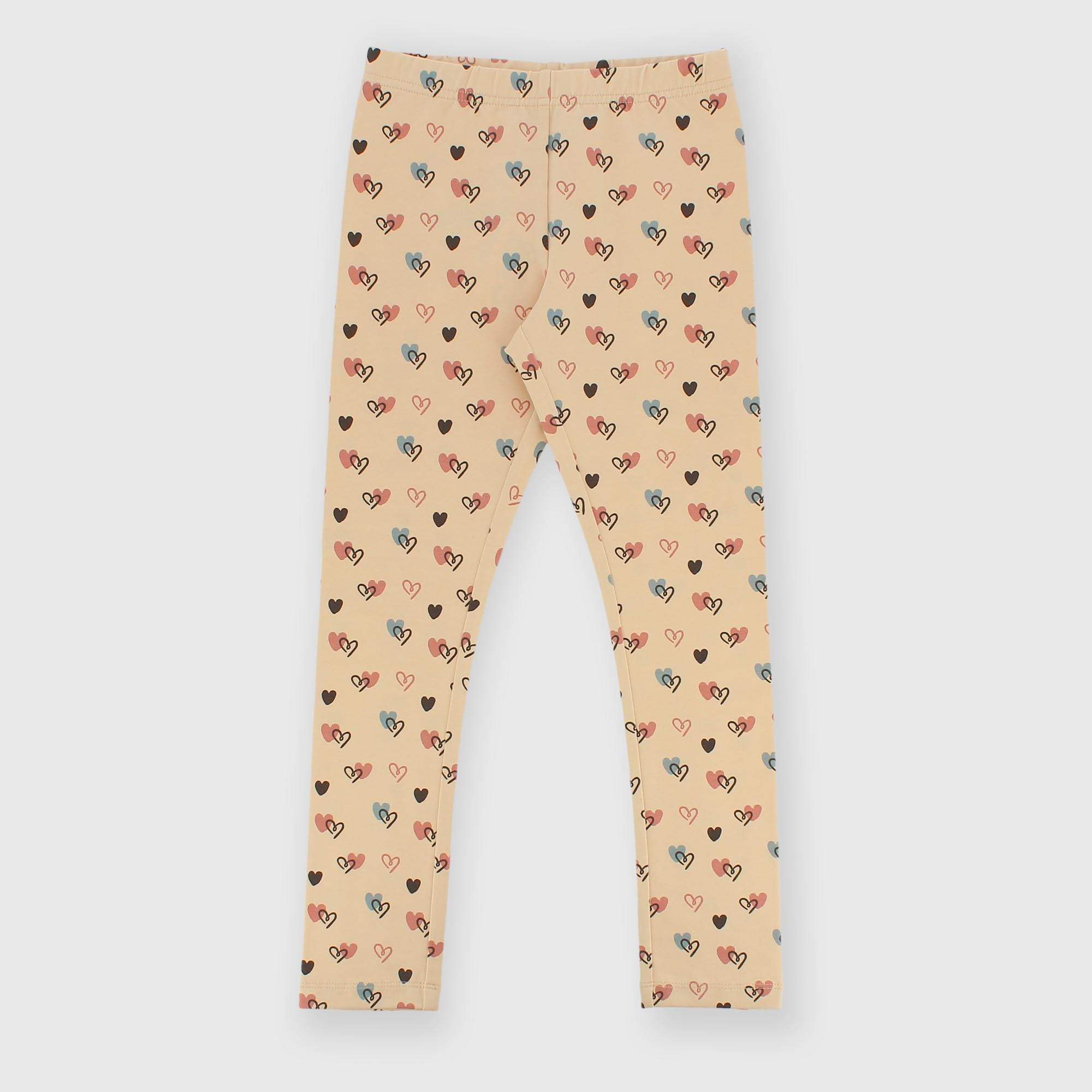 Leggings&#x20;in&#x20;jersey&#x20;da&#x20;bambina&#x20;beige