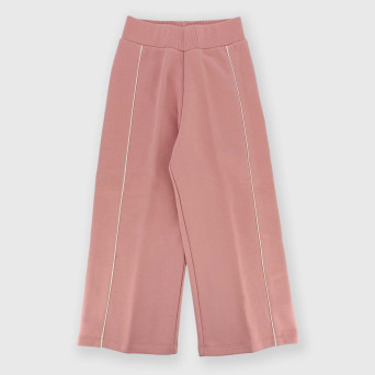 Pantalone in felpa da bambina rosa Pantalone in felpa da bambina rosa