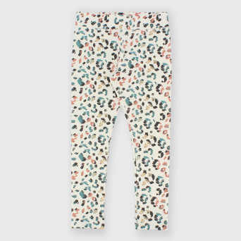 Leggings da bambina bianco Leggings da bambina bianco