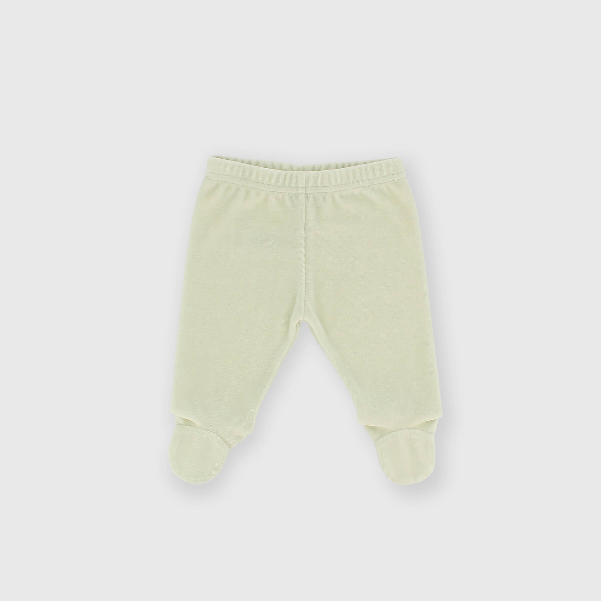 Pantalone in ciniglia da bambino verde