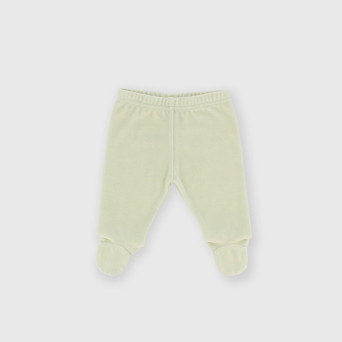 Jungen Hose in Chenille Gruen Jungen Hose in Chenille Gruen