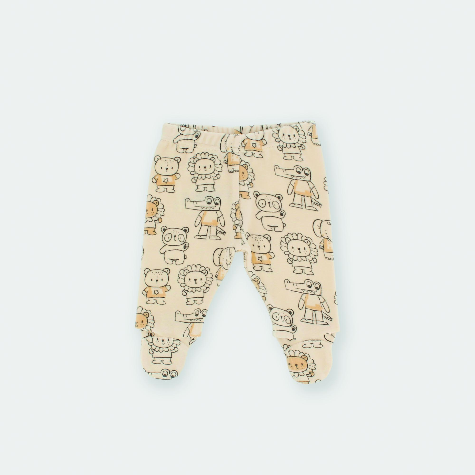 Pantalone in ciniglia da bambino bianco