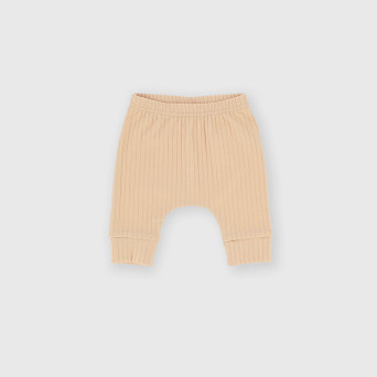 Jungen Hose in Feinripp Beige Jungen Hose in Feinripp Beige
