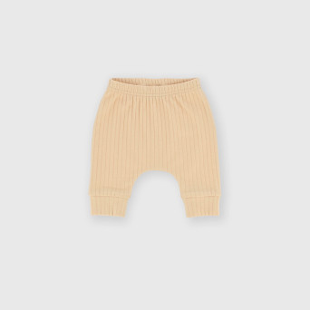 Jungen Hose in Feinripp Beige Jungen Hose in Feinripp Beige