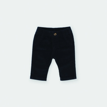 Pantalon en velour pour garçon bleu Pantalon en velour pour garçon bleu