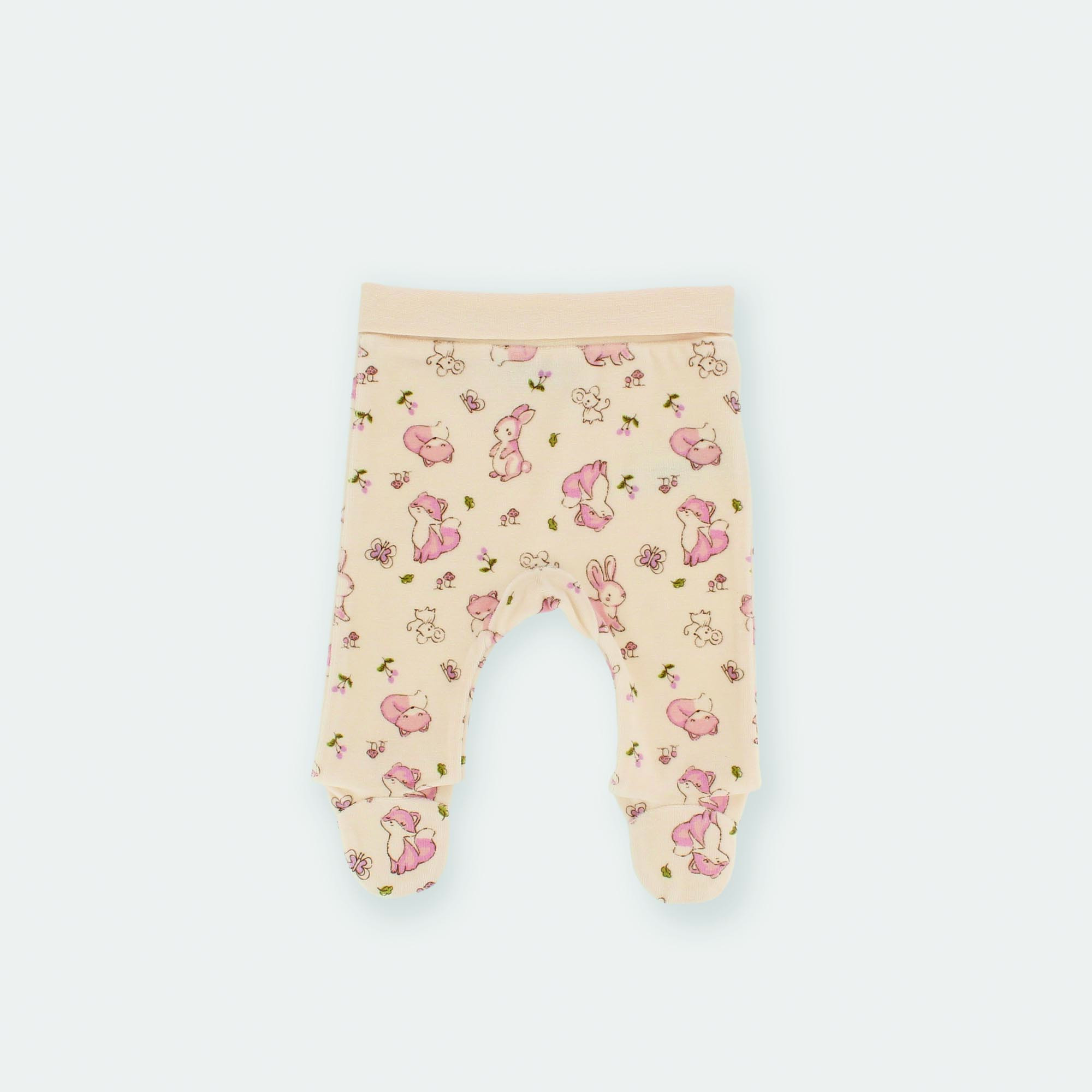 Pantalone&#x20;in&#x20;ciniglia&#x20;da&#x20;bambina&#x20;bianco