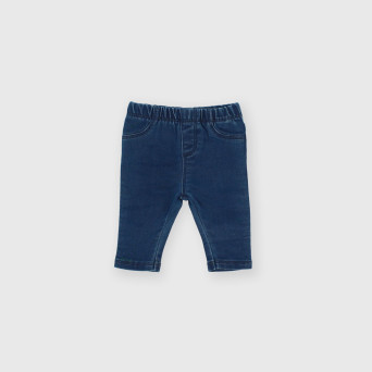 Pantalone in jeans da bambina blu Pantalone in jeans da bambina blu