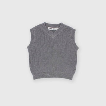 Gilet da bambino grigio Gilet da bambino grigio