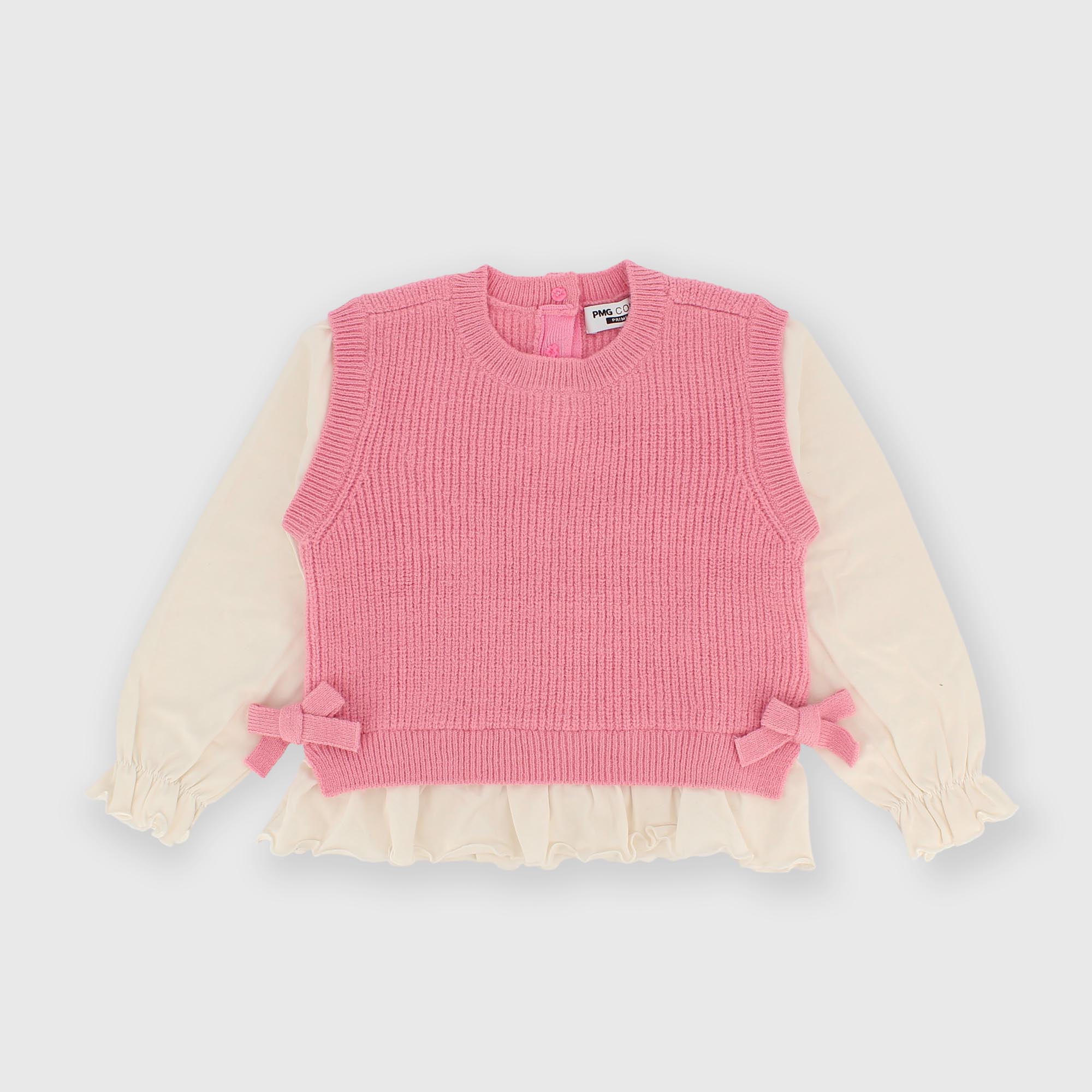 Свитер для девочек, розовый