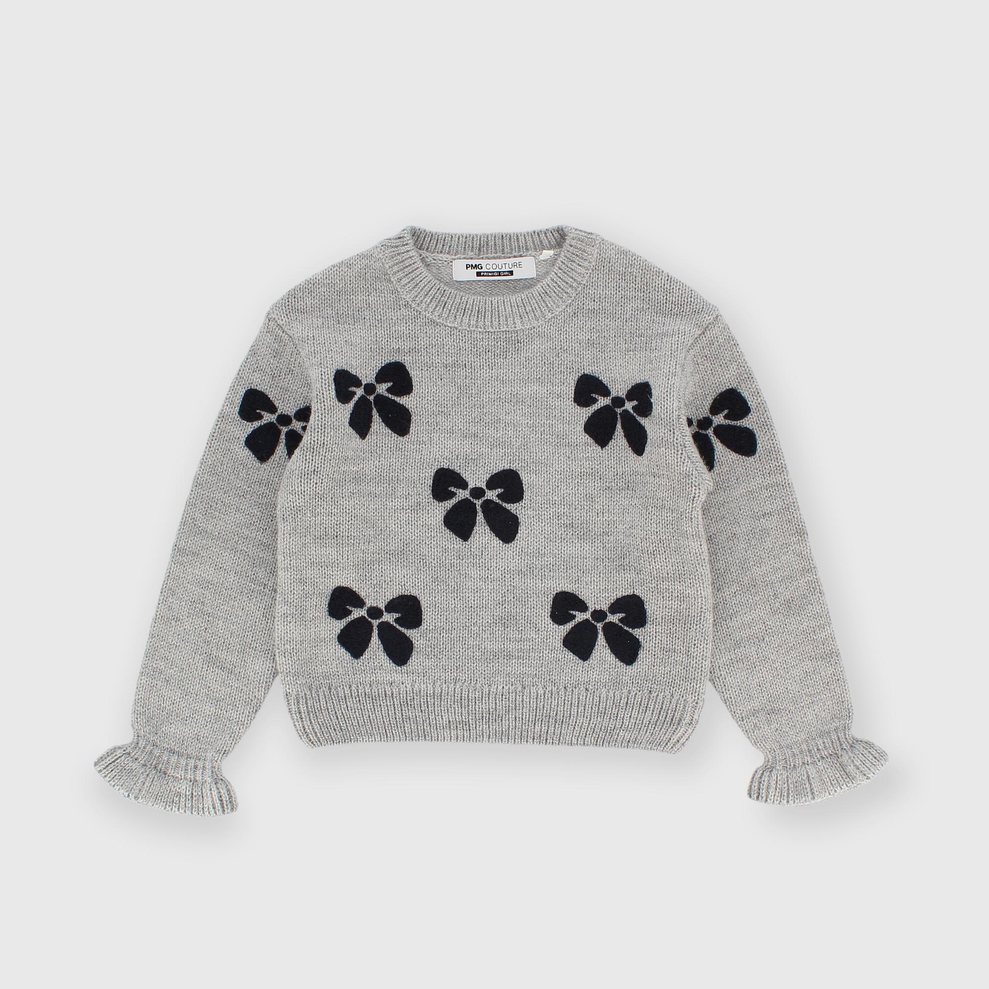 Maglioncino&#x20;da&#x20;bambina&#x20;grigio