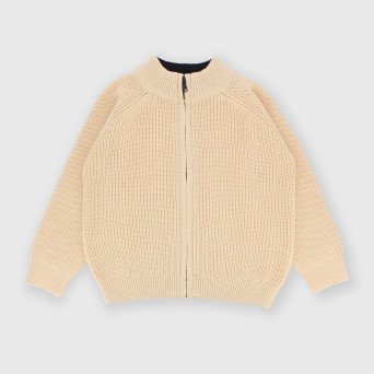 Cardigan da bambino beige Cardigan da bambino beige
