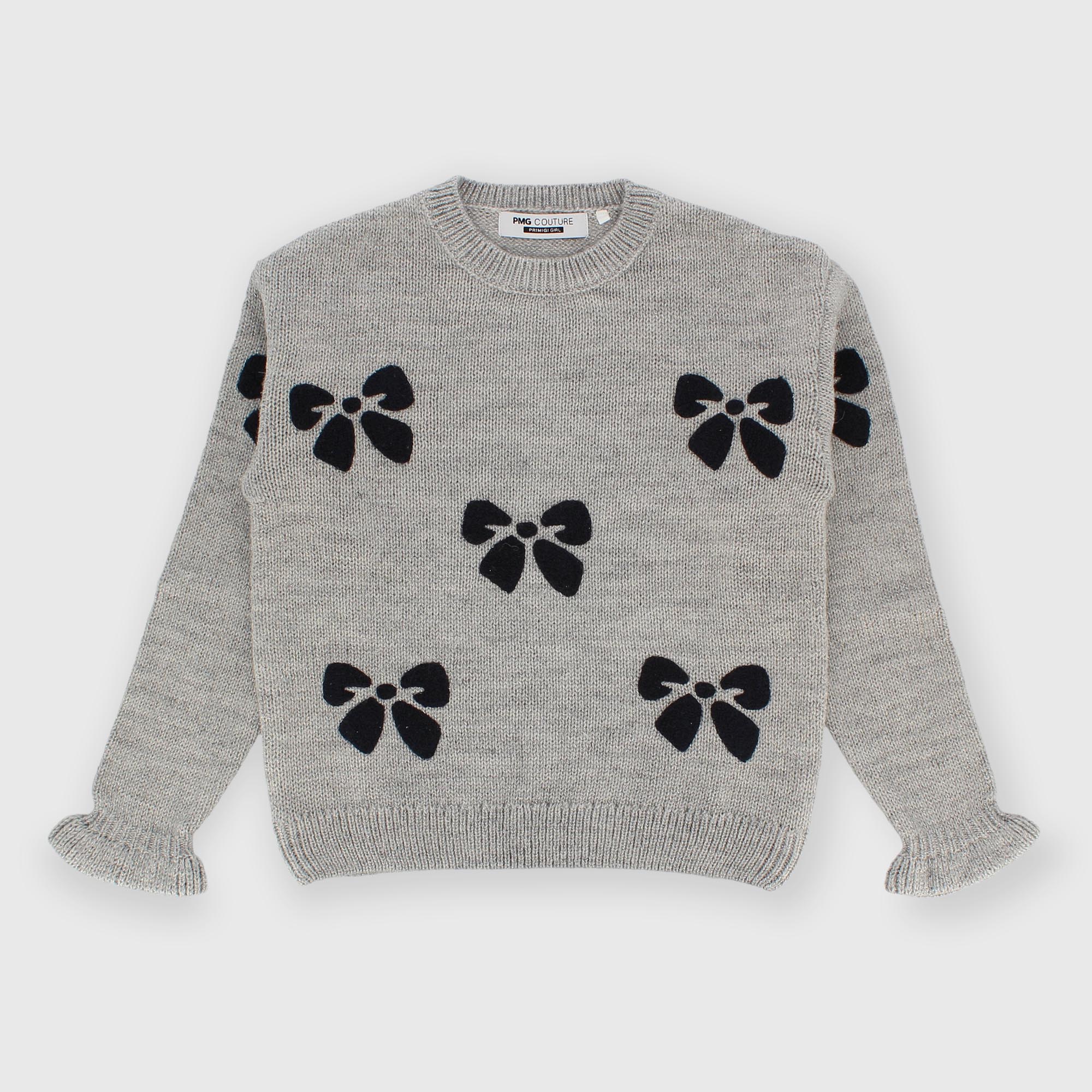 Maglioncino&#x20;da&#x20;bambina&#x20;grigio