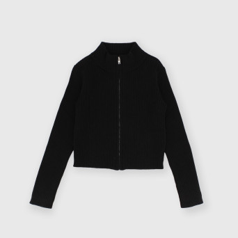 Cardigan da bambina nero Cardigan da bambina nero