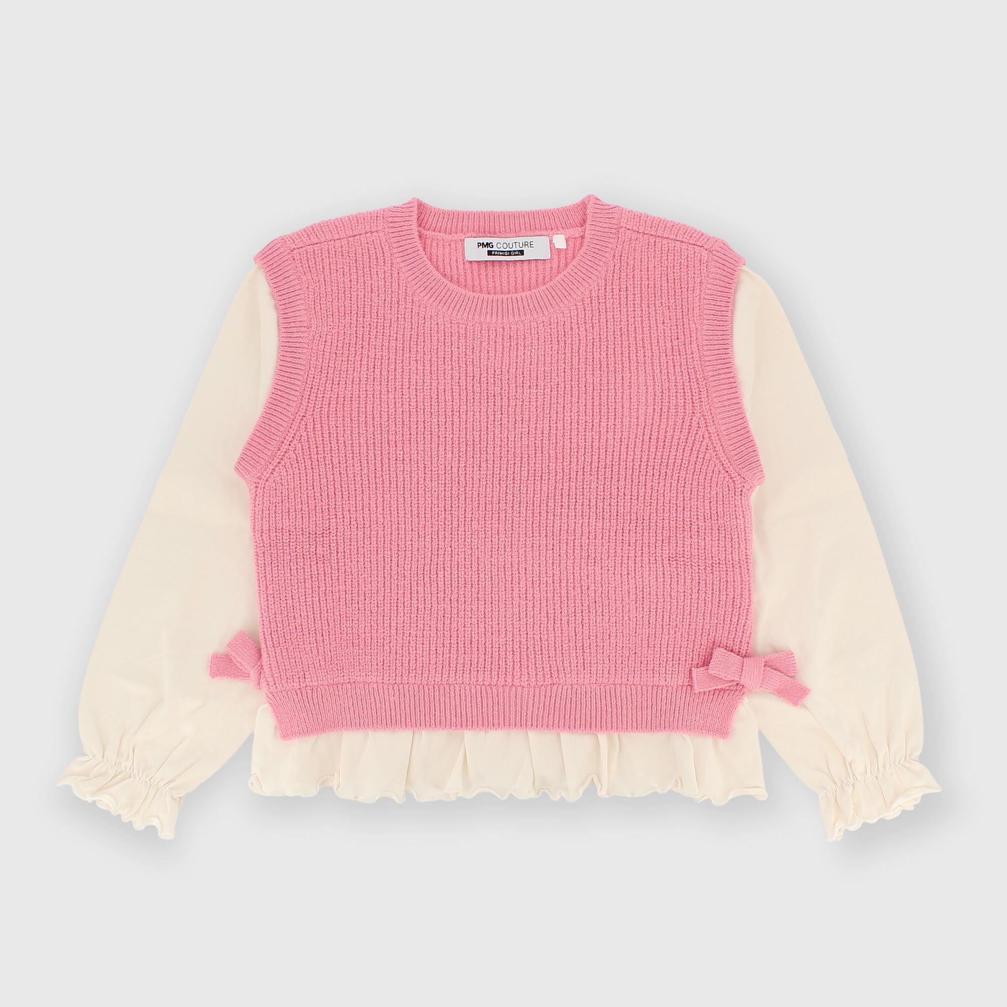 Свитер для девочек, розовый