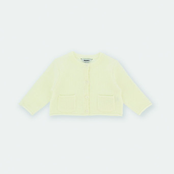 Cardigan da bambina bianco Cardigan da bambina bianco