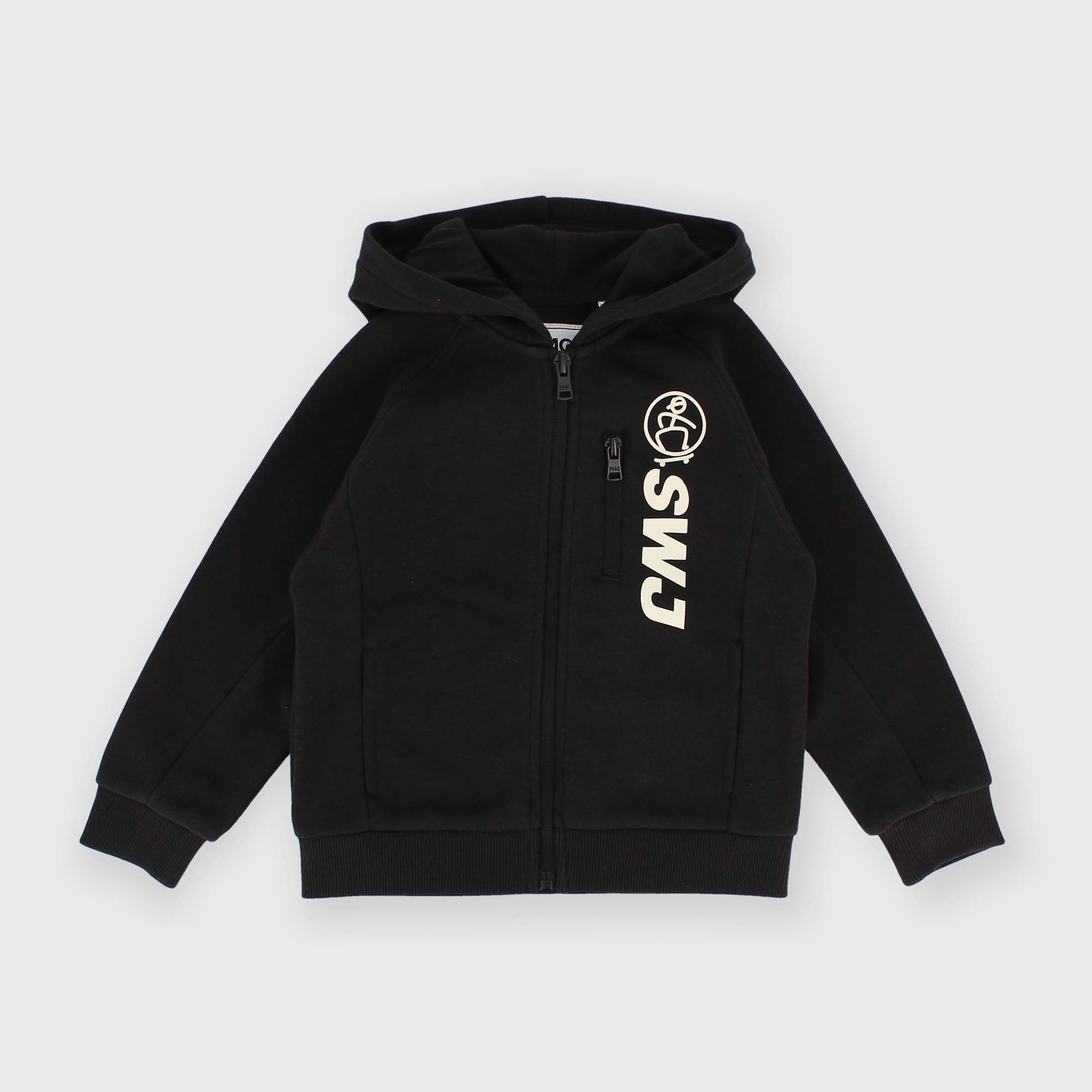 Maglia&#x20;con&#x20;cappuccio&#x20;in&#x20;felpa&#x20;da&#x20;bambino&#x20;grigio