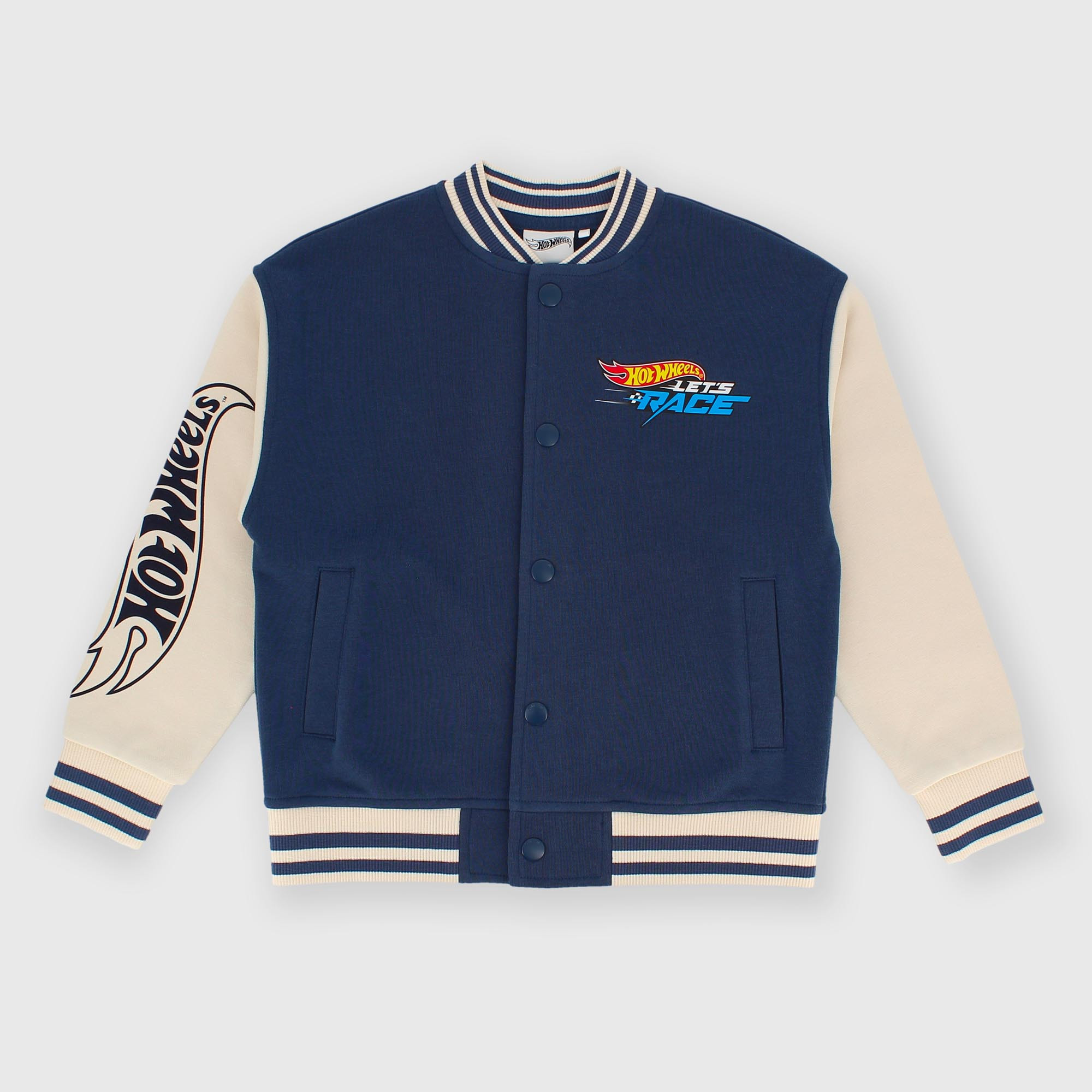 Camiseta con cremallera azul Hot Wheels™ Let's Race