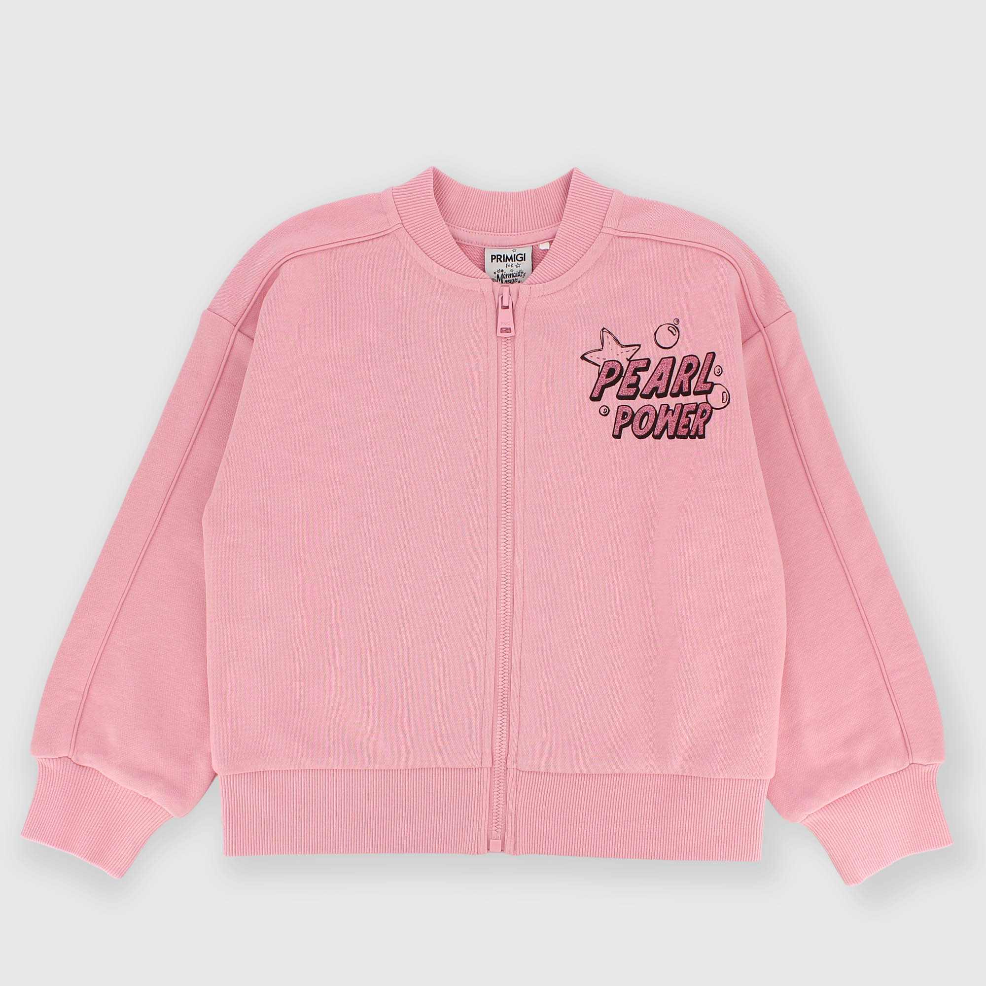 Maglia&#x20;con&#x20;zip&#x20;rosa&#x20;Mermaid&#x20;Magic&#x2122;
