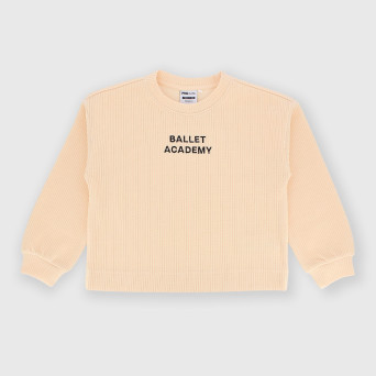 Майка с круглым вырезом из флиса для девочек, бежевый Майка с круглым вырезом из флиса для девочек, бежевый