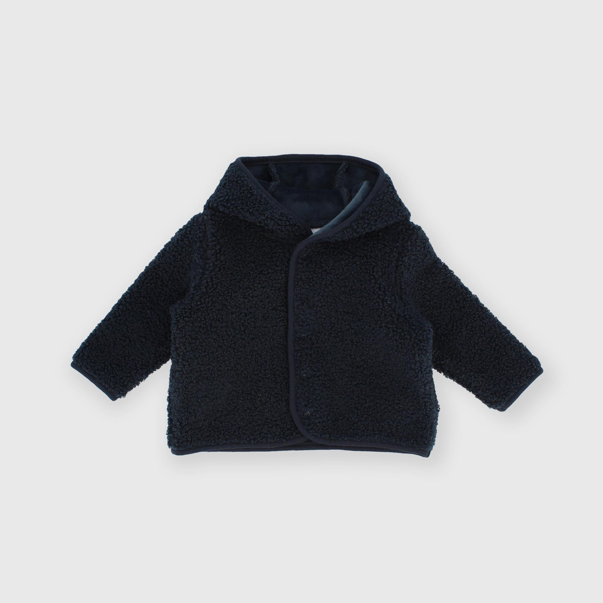 Maglia&#x20;con&#x20;cappuccio&#x20;in&#x20;felpa&#x20;da&#x20;bambino&#x20;blu