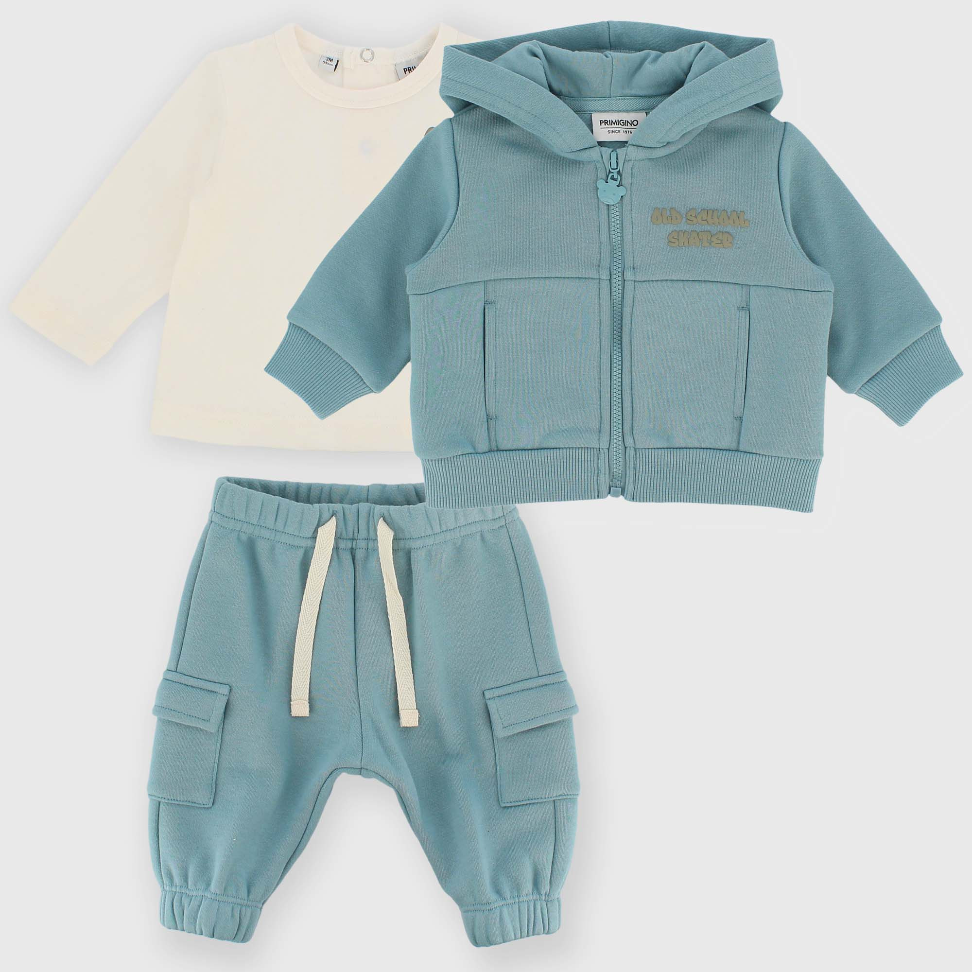 Set&#x20;coordinato&#x20;in&#x20;felpa&#x20;da&#x20;bambino&#x20;blu