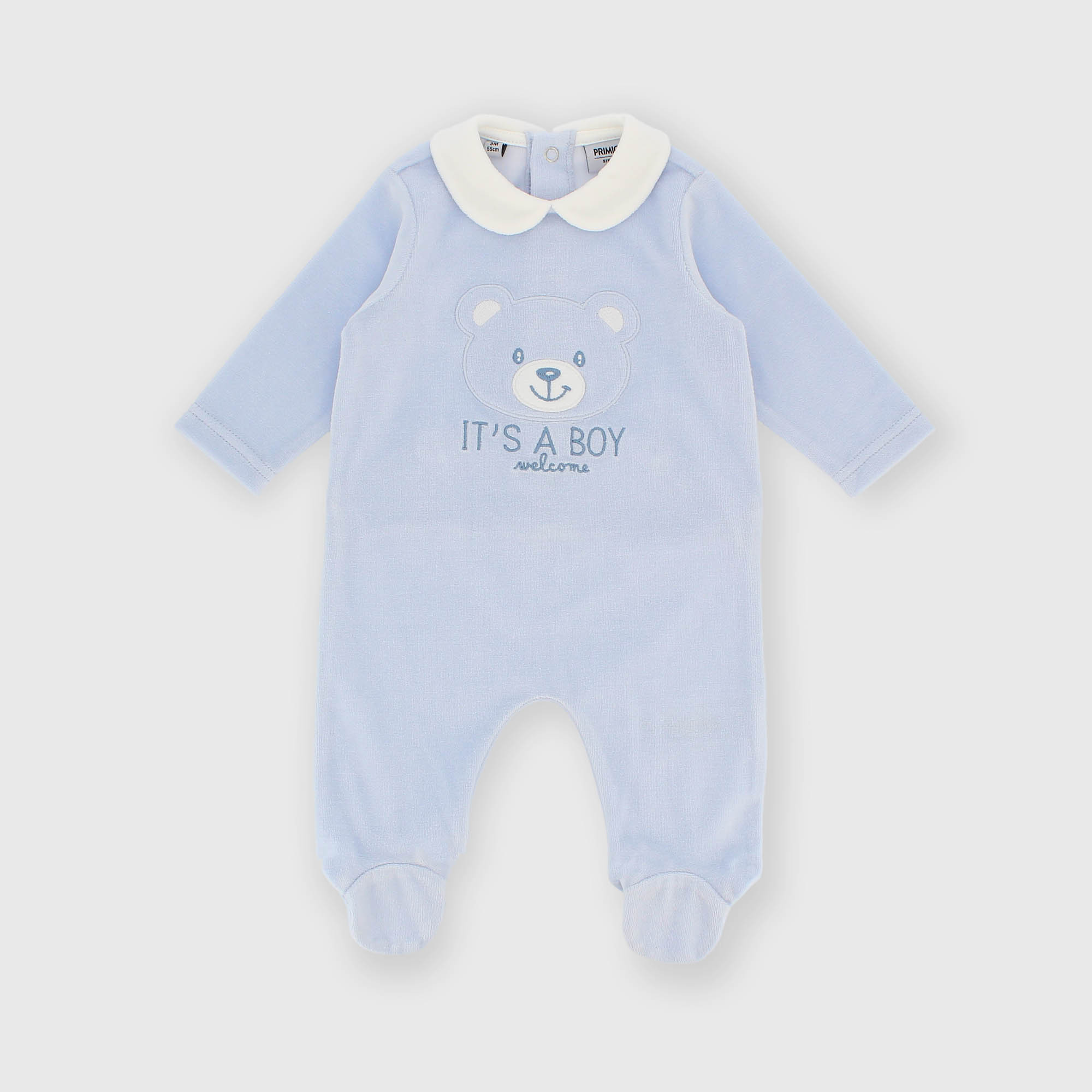 Tutina&#x20;in&#x20;ciniglia&#x20;da&#x20;bambino&#x20;celeste