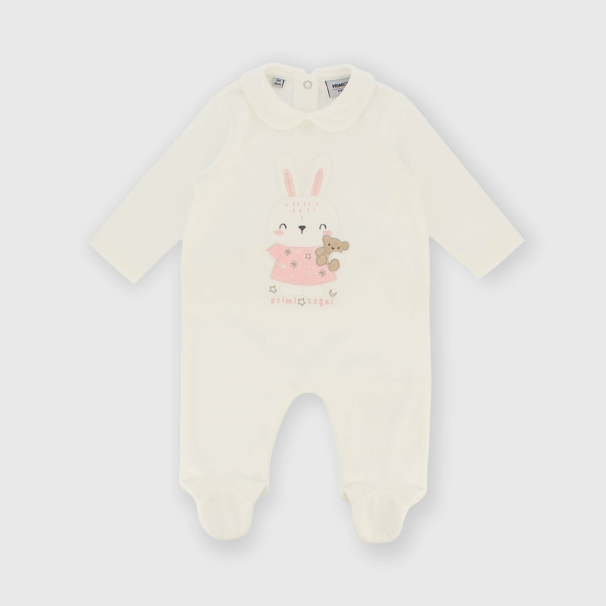 Tutina&#x20;in&#x20;ciniglia&#x20;da&#x20;bambina&#x20;bianco