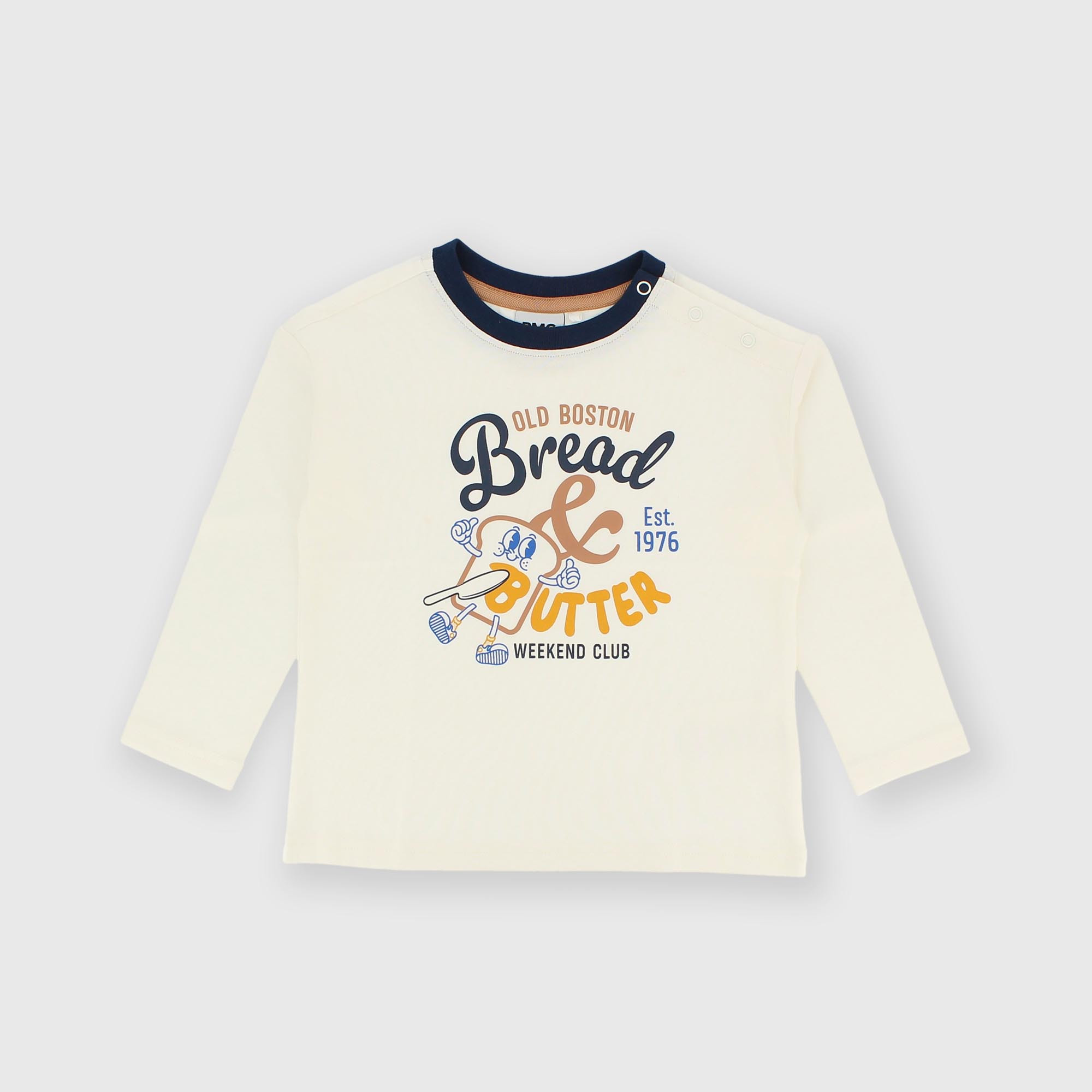 Jersey&#x20;long-sleeved&#x20;t-shirt&#x20;for&#x20;boy&#x20;white
