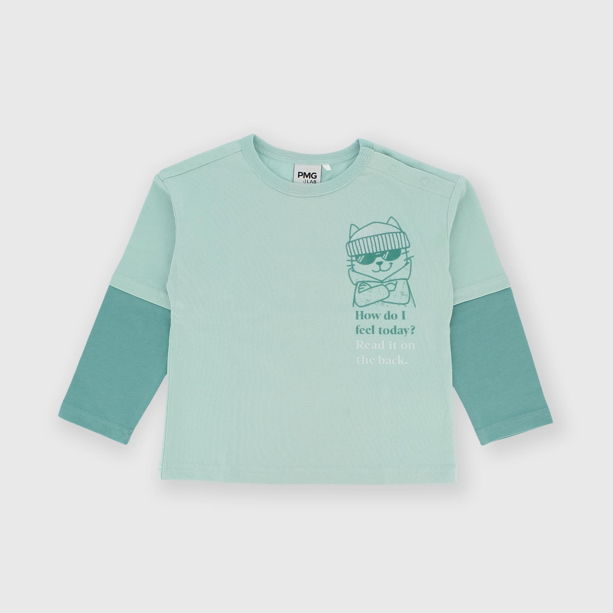 Jersey&#x20;long-sleeved&#x20;t-shirt&#x20;for&#x20;boy&#x20;green