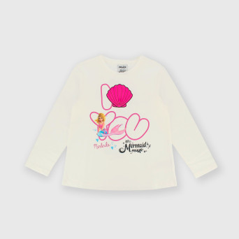 Maglietta maniche lunghe bianco Mermaid Magic™ Maglietta maniche lunghe bianco Mermaid Magic™