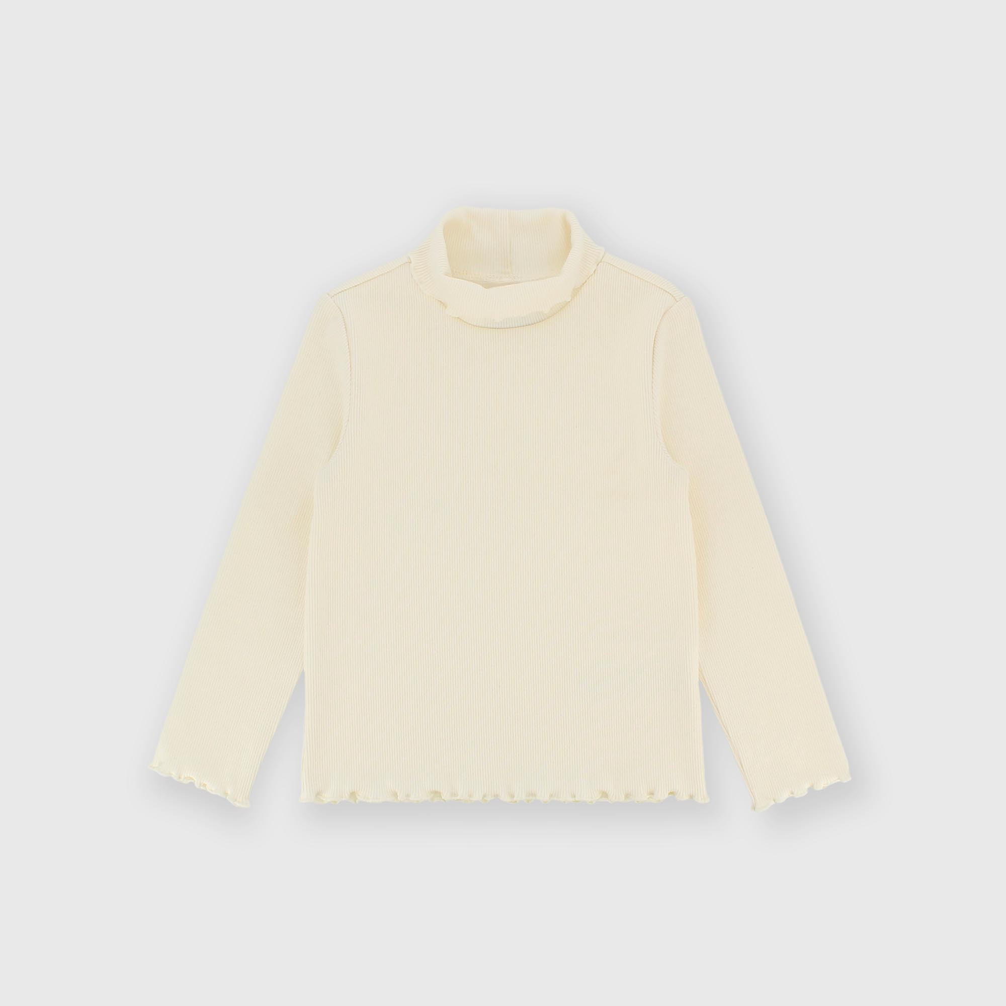 Lupetto&#x20;in&#x20;costina&#x20;da&#x20;bambina&#x20;beige