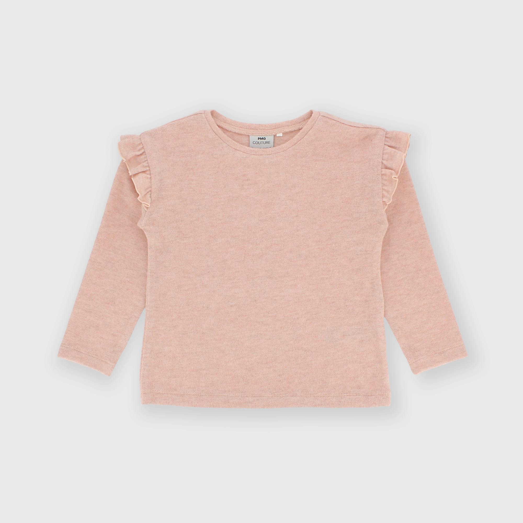 Maglietta&#x20;maniche&#x20;lunghe&#x20;da&#x20;bambina&#x20;rosa