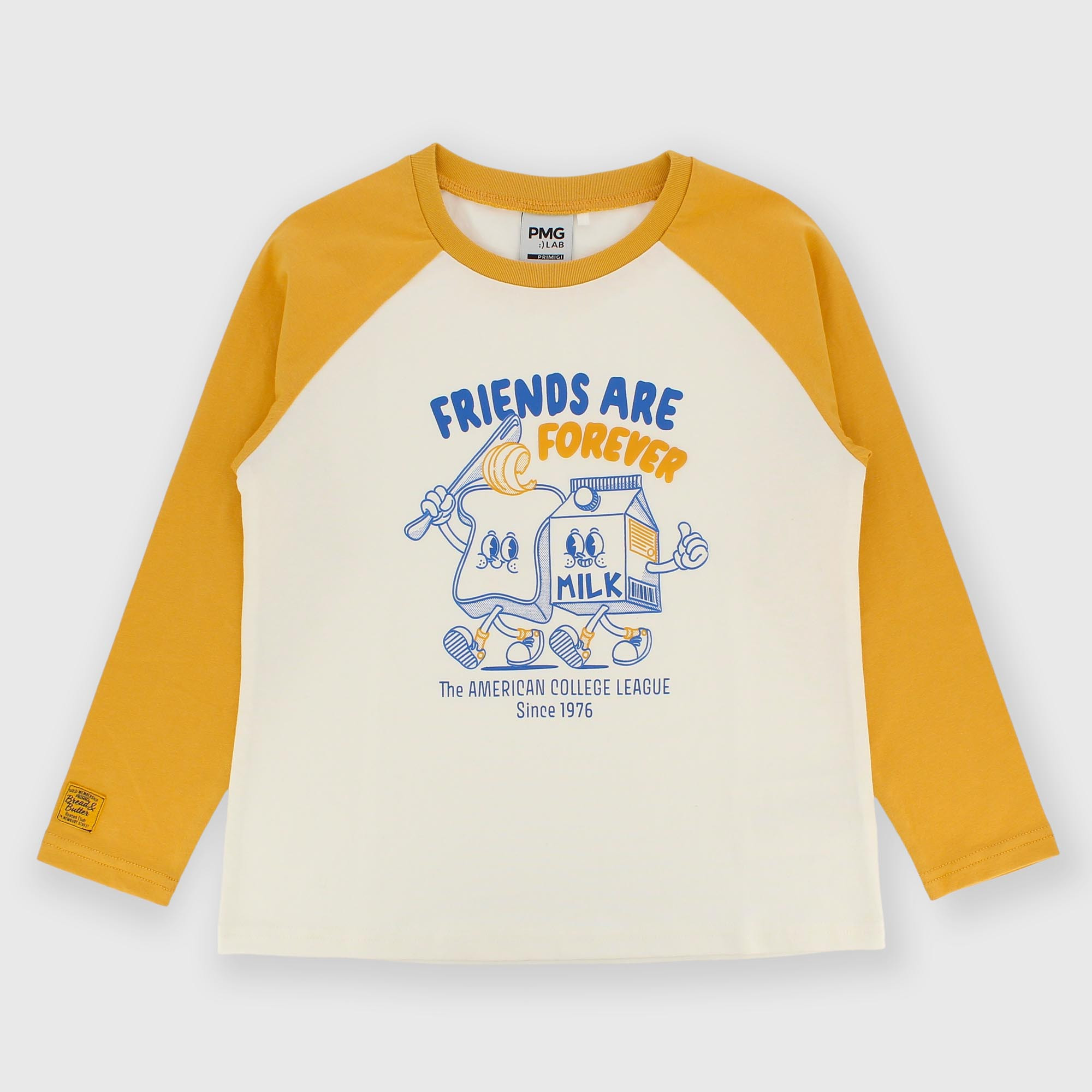 Maglietta&#x20;maniche&#x20;lunghe&#x20;in&#x20;jersey&#x20;da&#x20;bambino&#x20;bianco