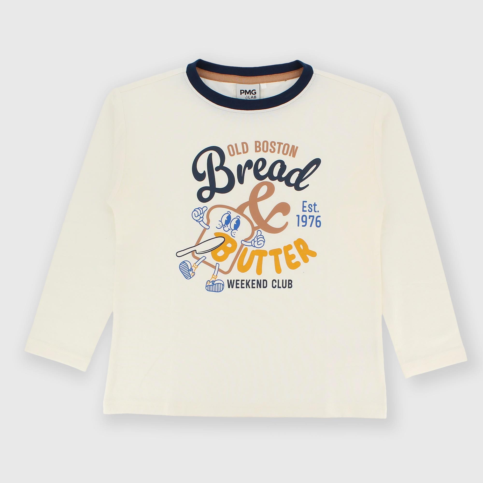 Jersey&#x20;long-sleeved&#x20;t-shirt&#x20;for&#x20;boy&#x20;white