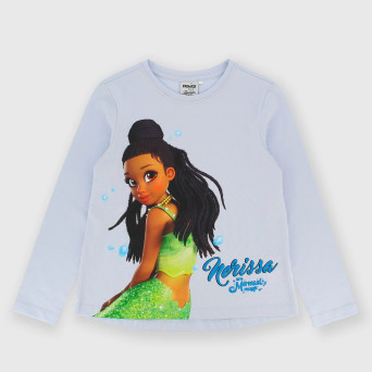 Maglietta maniche lunghe celeste Mermaid Magic™ Maglietta maniche lunghe celeste Mermaid Magic™