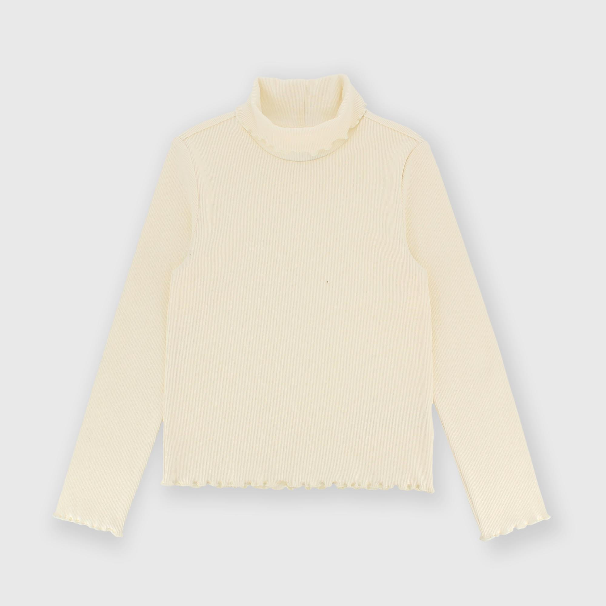 Lupetto&#x20;in&#x20;costina&#x20;da&#x20;bambina&#x20;beige