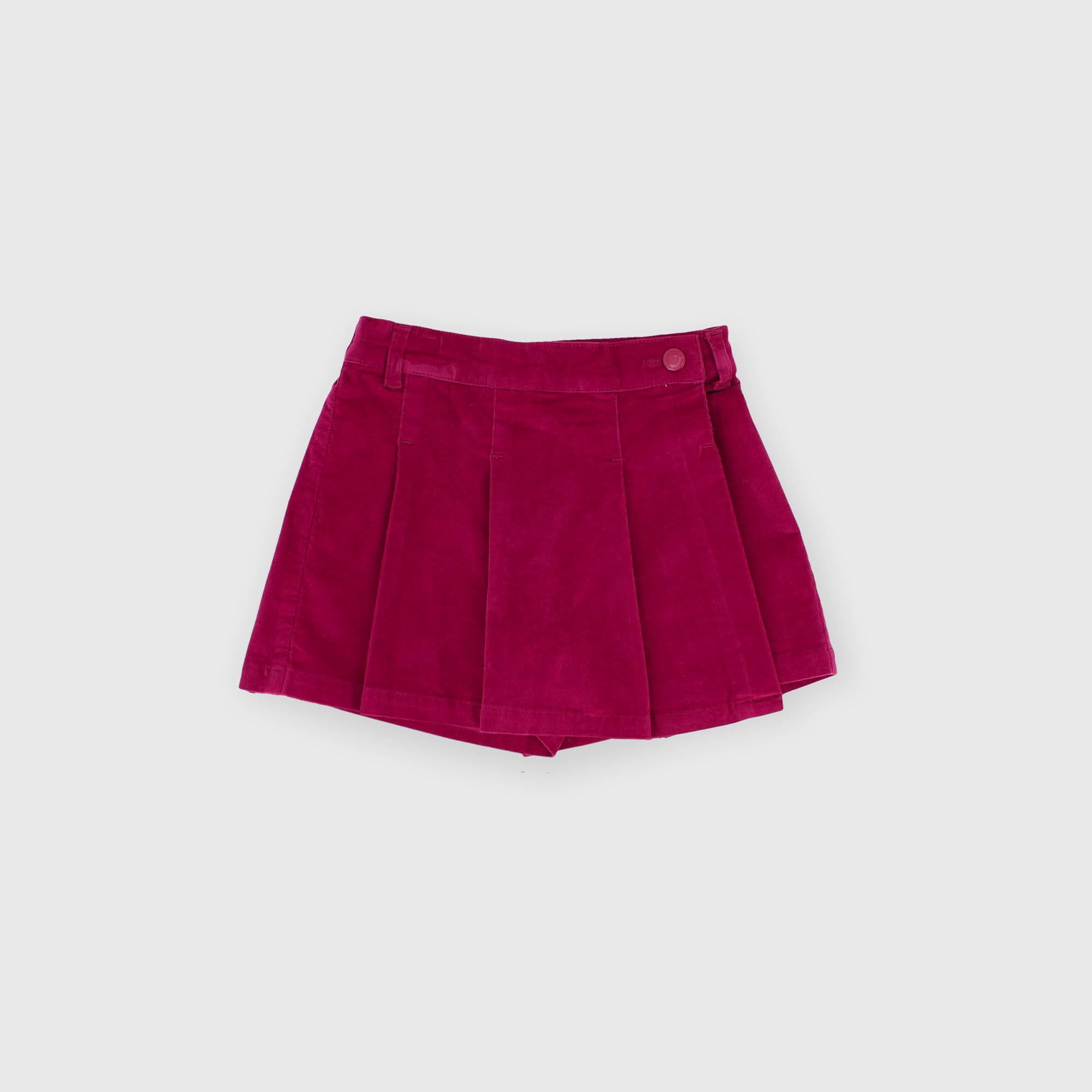 M&#xE4;dchen&#x20;Hosenrock&#x20;in&#x20;Samt&#x20;Rosa