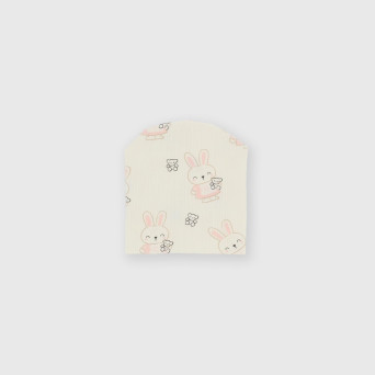Gorro de pana para niña blanco Gorro de pana para niña blanco