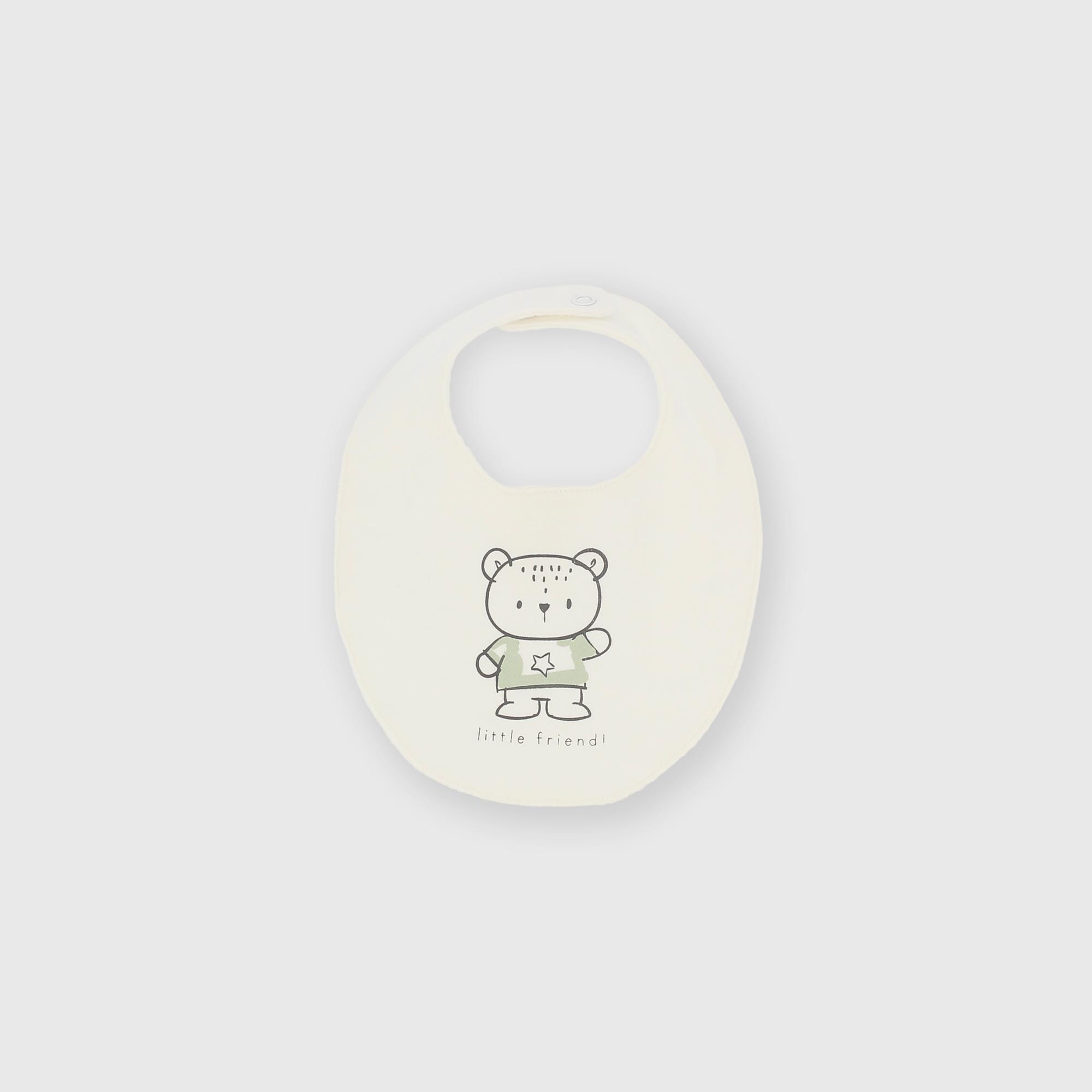 Bavaglino da bambino bianco