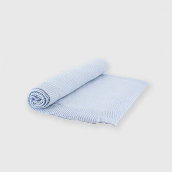 Couverture pour garçon bleu clair Couverture pour garçon bleu clair