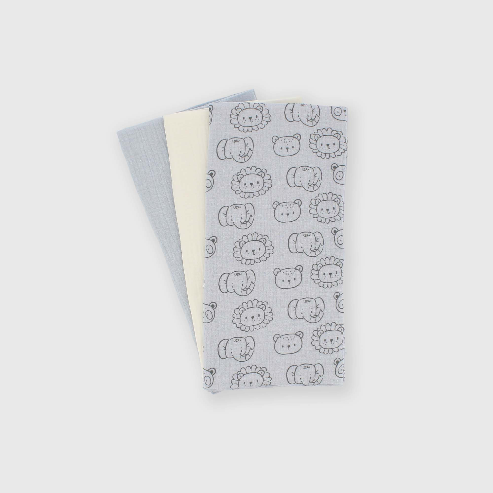 Copertina&#x20;in&#x20;garza&#x20;di&#x20;cotone&#x20;da&#x20;bambino&#x20;blu