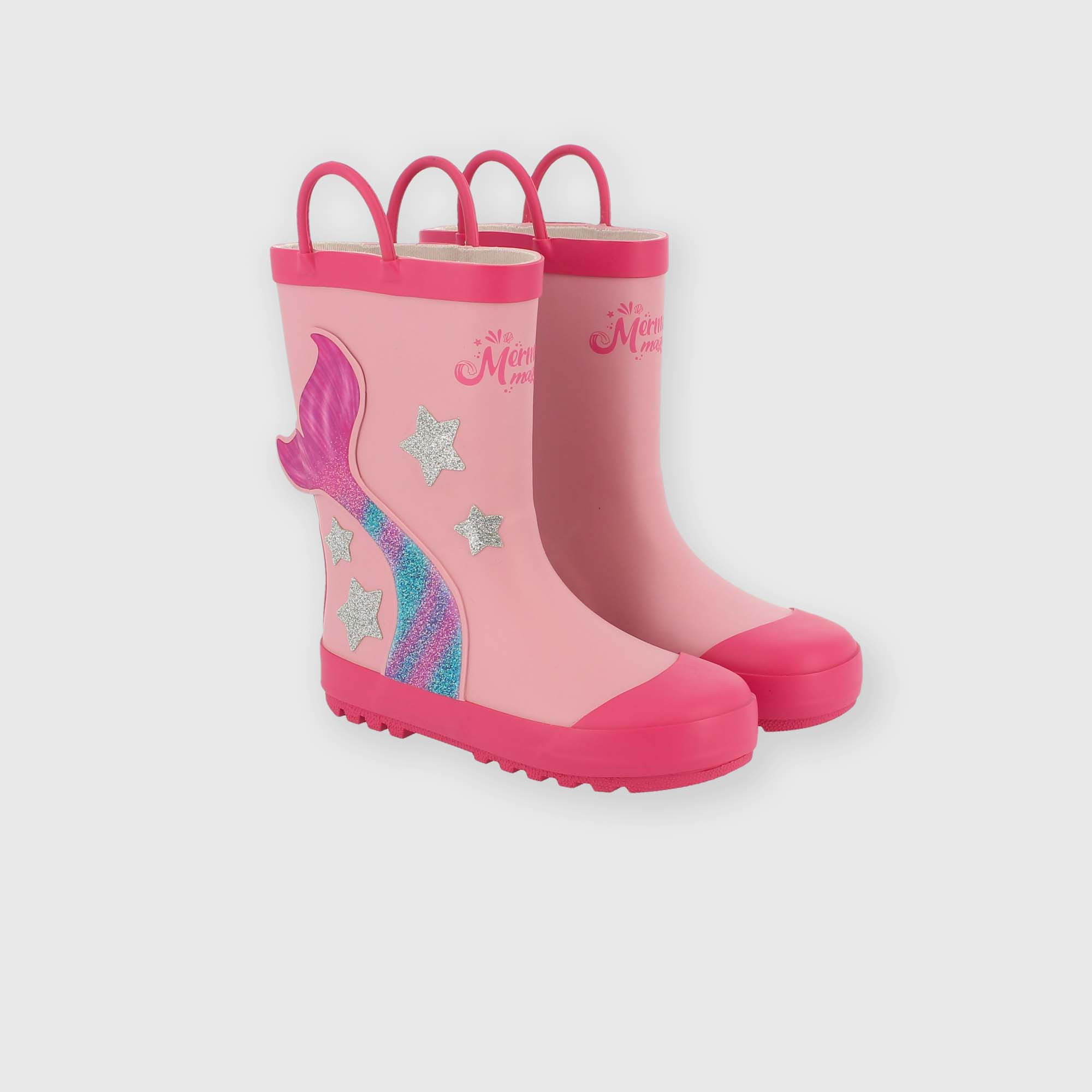 Rain boots pink Mermaid Magic™