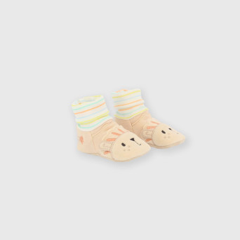 Pantofole in cotone da bambino bianco Pantofole in cotone da bambino bianco