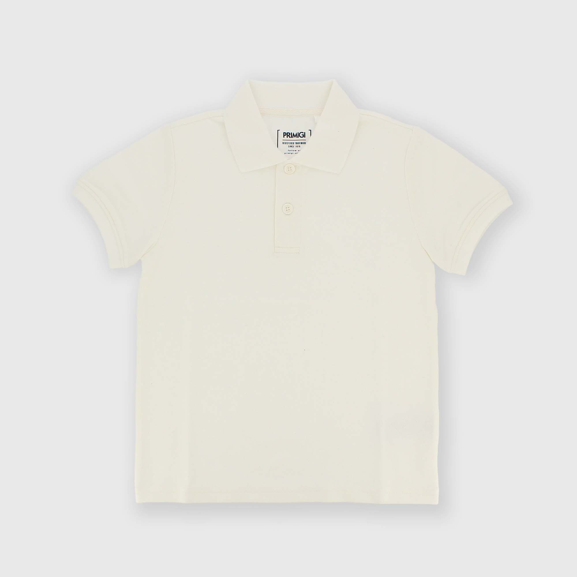 Polo&#x20;in&#x20;cotone&#x20;piquet&#x20;unisex&#x20;bianco