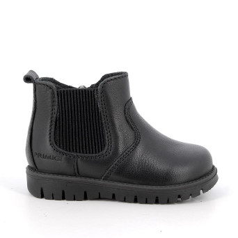 Stivaletti da bambino nero con zip Stivaletti da bambino nero con zip