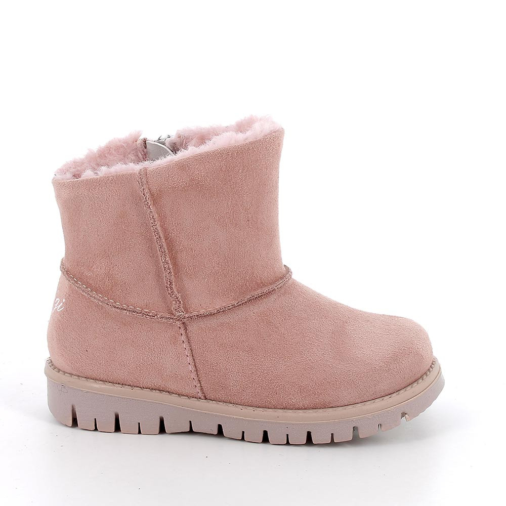 M&#xC4;DCHEN&#x20;STIEFELETTE&#x20;ROSA&#x20;MIT&#x20;ZIP