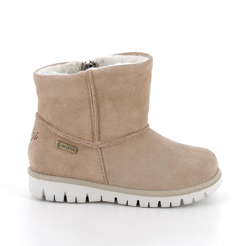 M&#xC4;DCHEN&#x20;GORE-TEX&#x20;STIEFELETTEN&#x20;BEIGE&#x20;MIT&#x20;ZIP