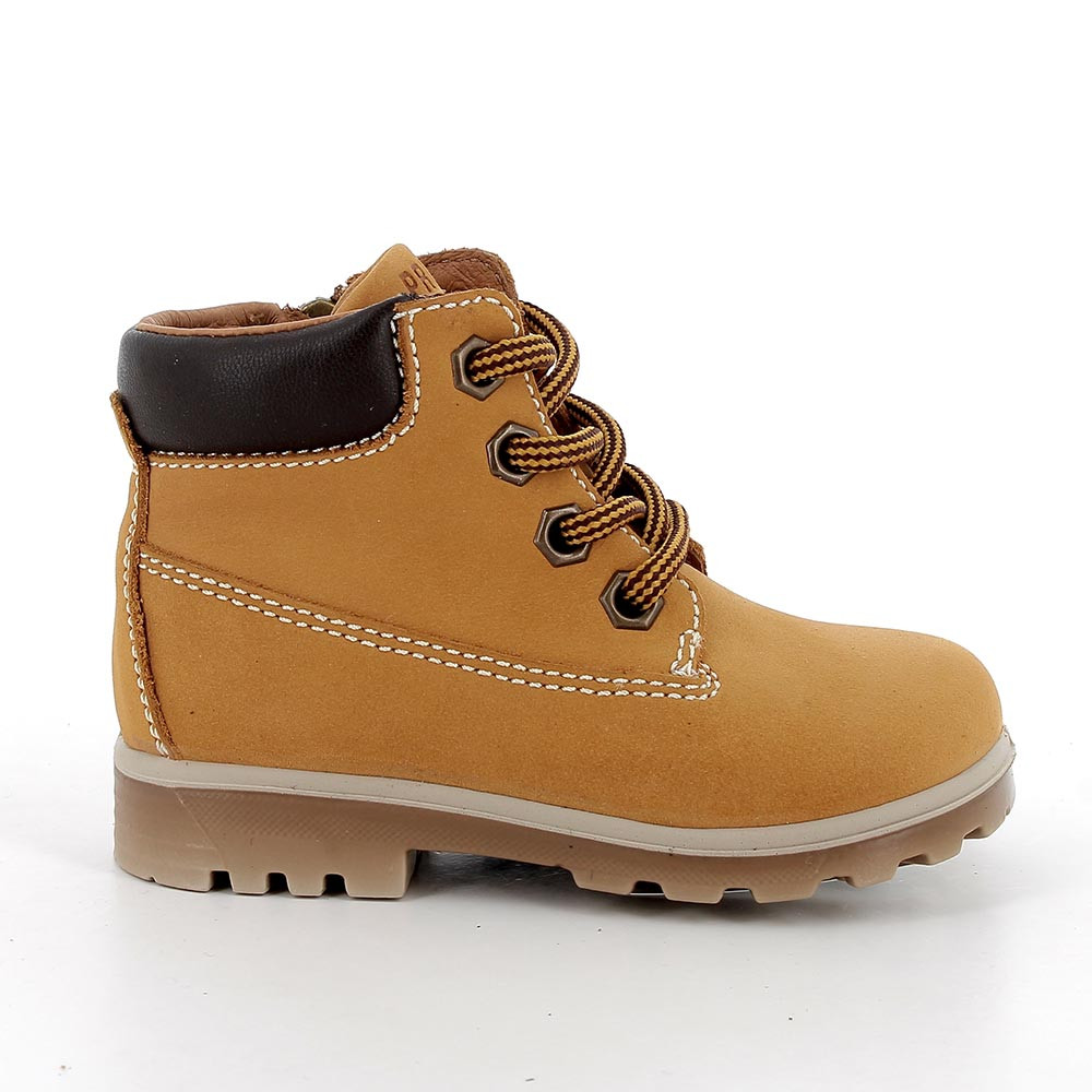 Scarponcini&#x20;da&#x20;bambino&#x20;giallo&#x20;con&#x20;zip