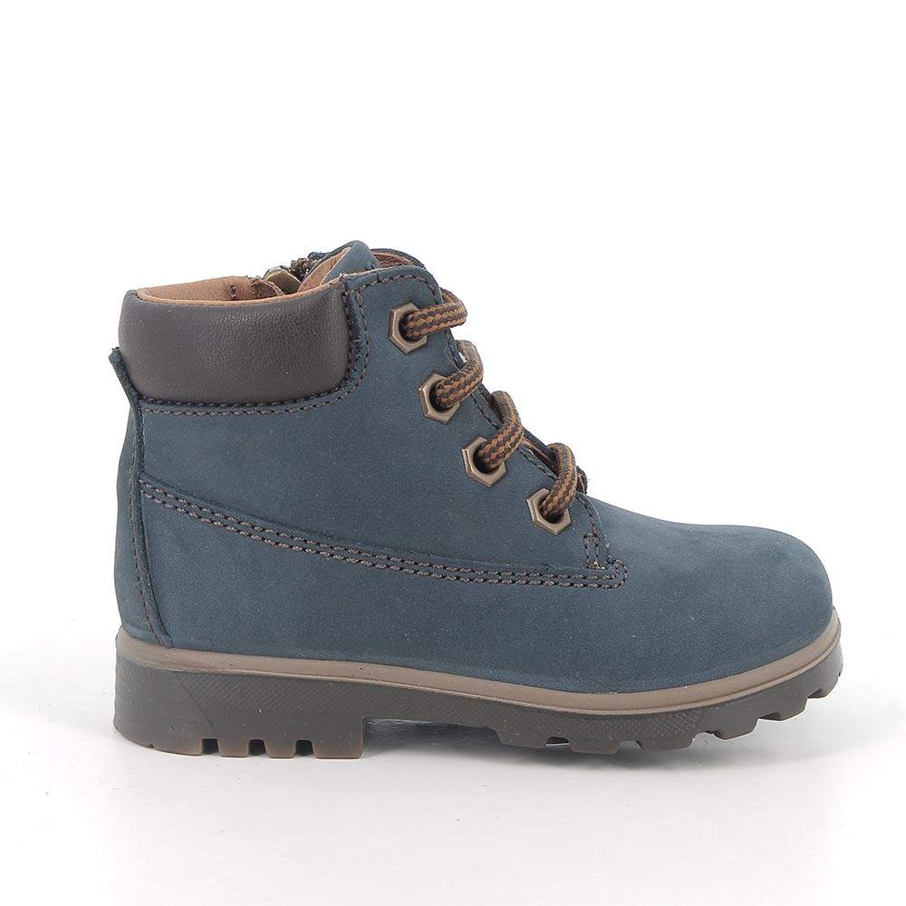 Scarponcini&#x20;da&#x20;bambino&#x20;blu&#x20;con&#x20;zip